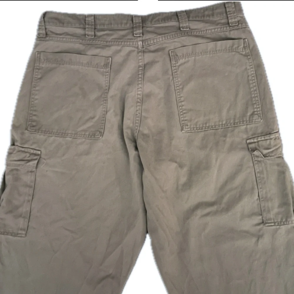 Wrangler Men's Light Tan Cargo Pants Relaxed Fit Utility Workwear Outdoors 38x30